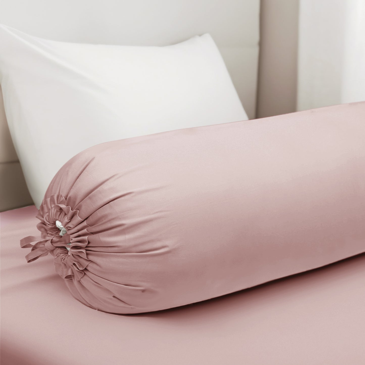 Premium Collection, Bamboo Embroidery Bolster Case