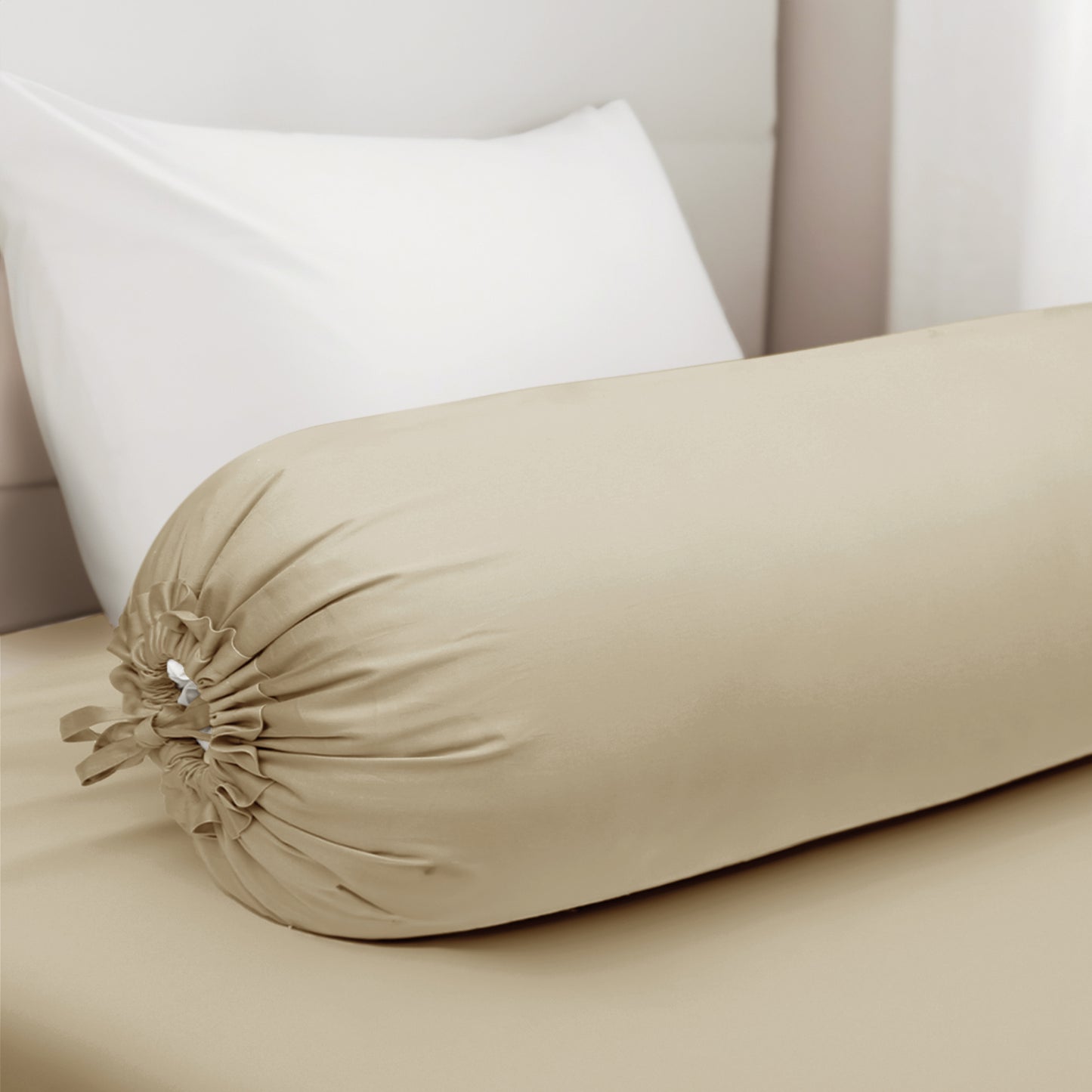 Premium Collection, Bamboo Embroidery Bolster Case