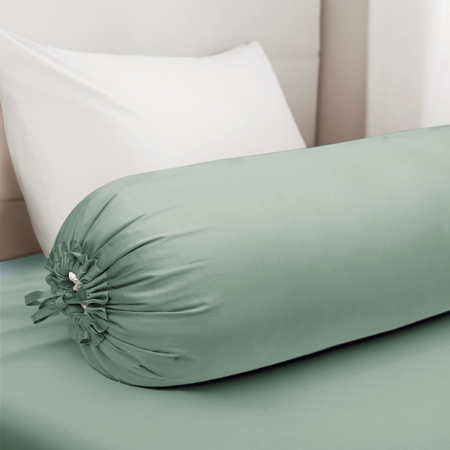 Premium Collection, Bamboo Embroidery Bolster Case