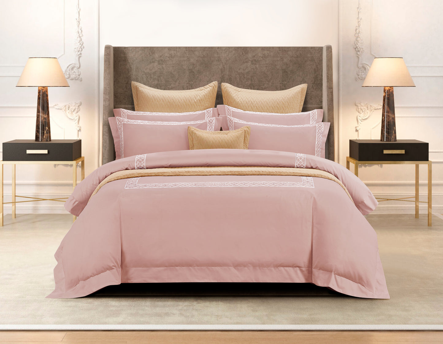 Luxury Collection, Anastasia Quilt Cover & Pillow Sham Set