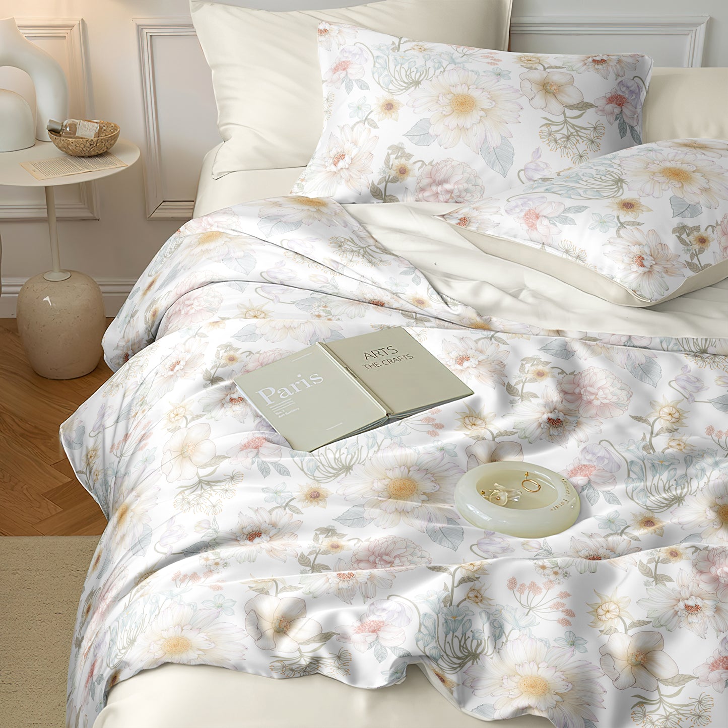 Premium Collection, Bamboo Prints Aiko Bed Set