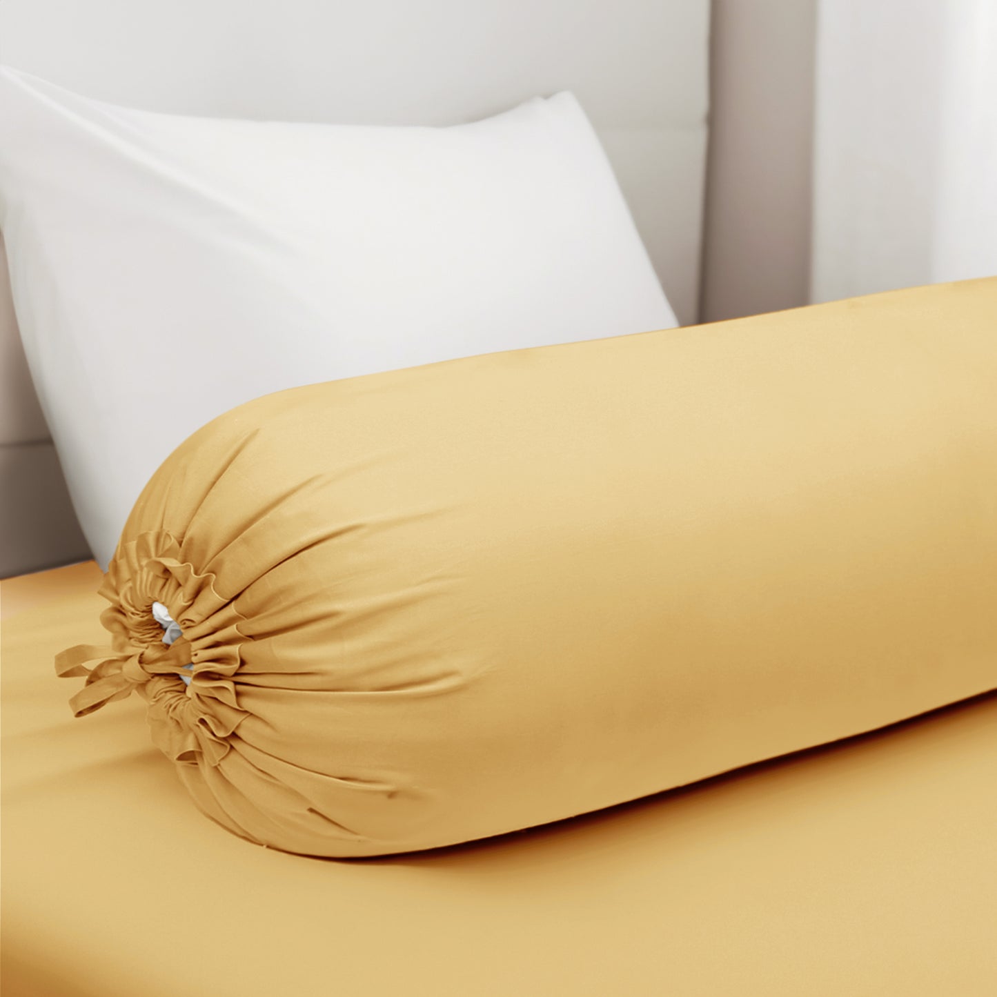 Premium Collection, Bamboo Embroidery Bolster Case