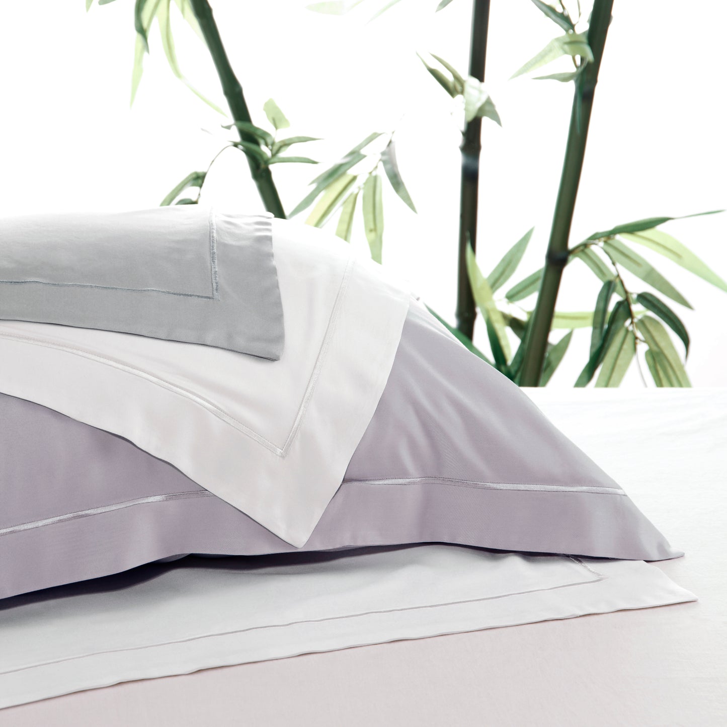 Premium Collection, Bamboo Embroidery Pillow Cases