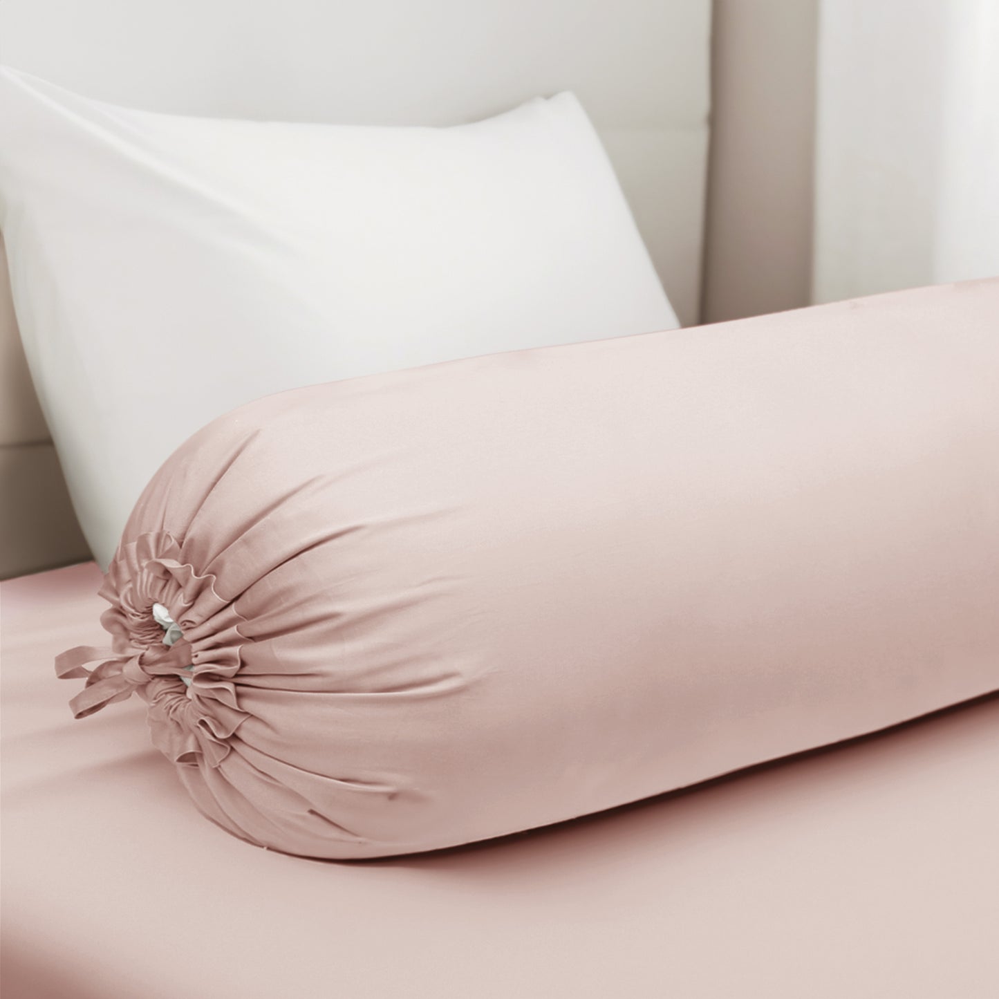 Premium Collection, Bamboo Embroidery Bolster Case