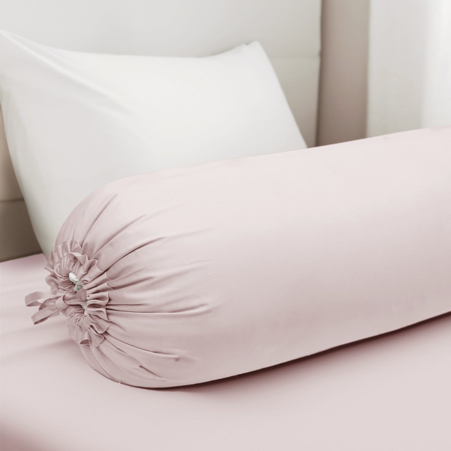 Premium Collection, Bamboo Embroidery Bolster Case