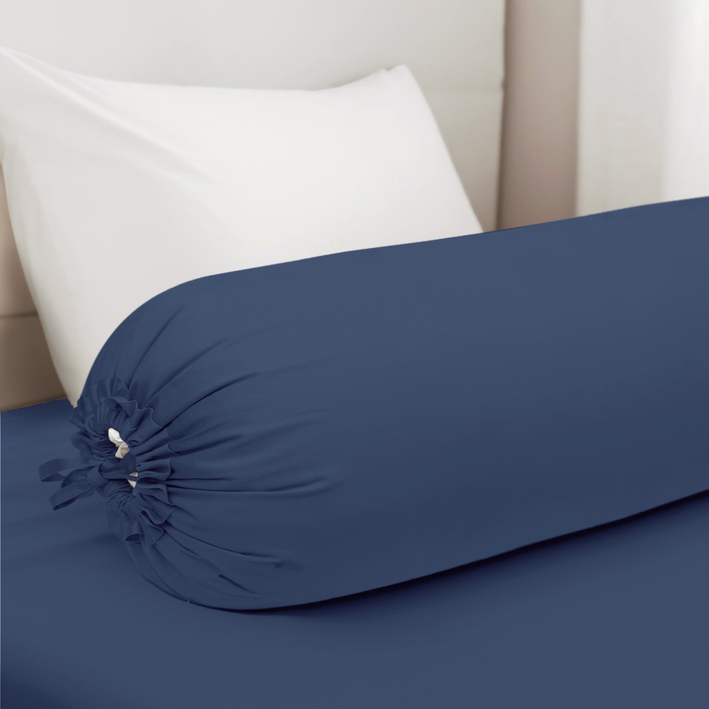 Premium Collection, Bamboo Embroidery Bolster Case