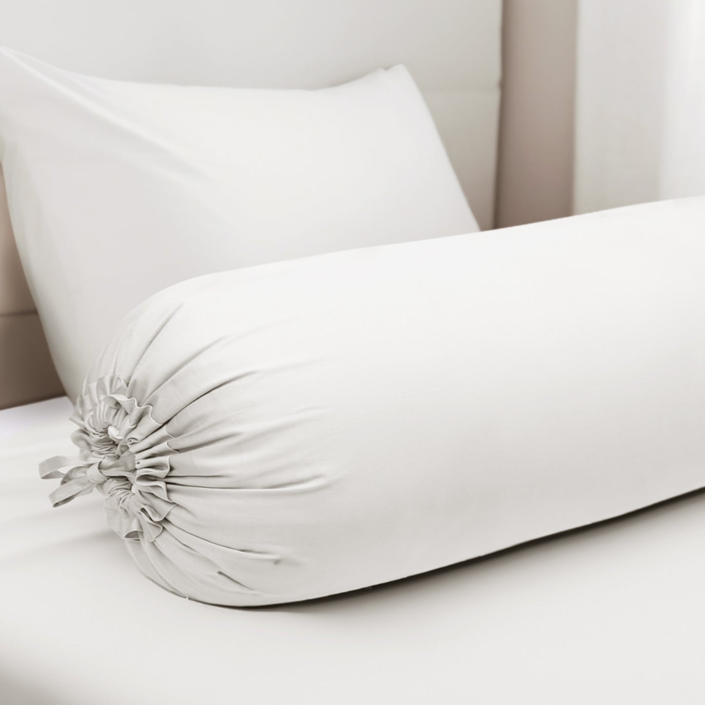 Premium Collection, Bamboo Embroidery Bolster Case