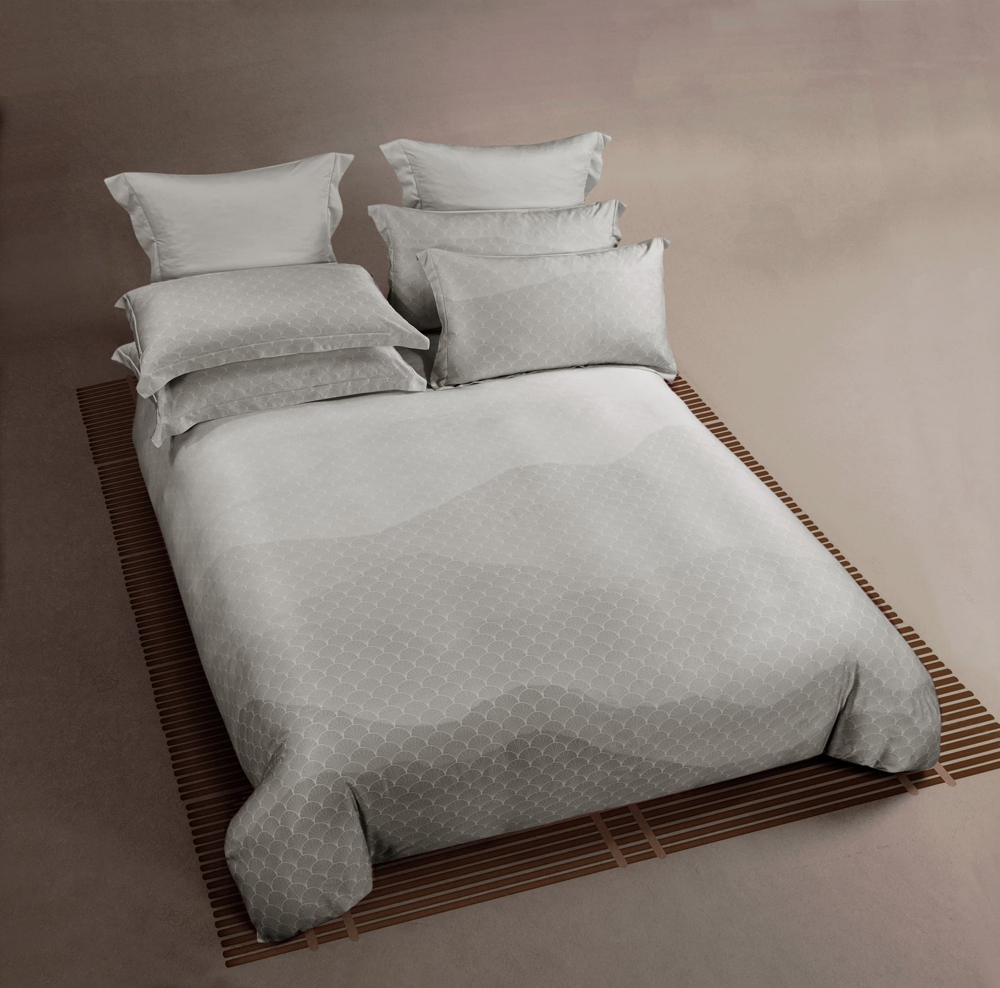 Premium Collection, Bamboo Prints Yuki Bed Set