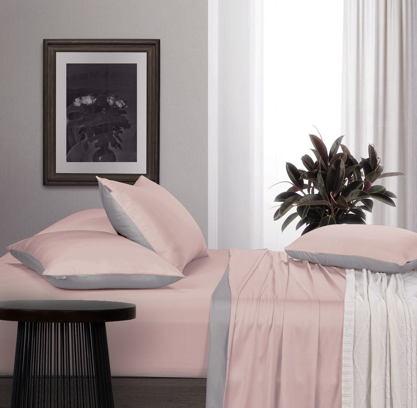 Premium Collection, Bamboo Solid Duo Tone Bed Set