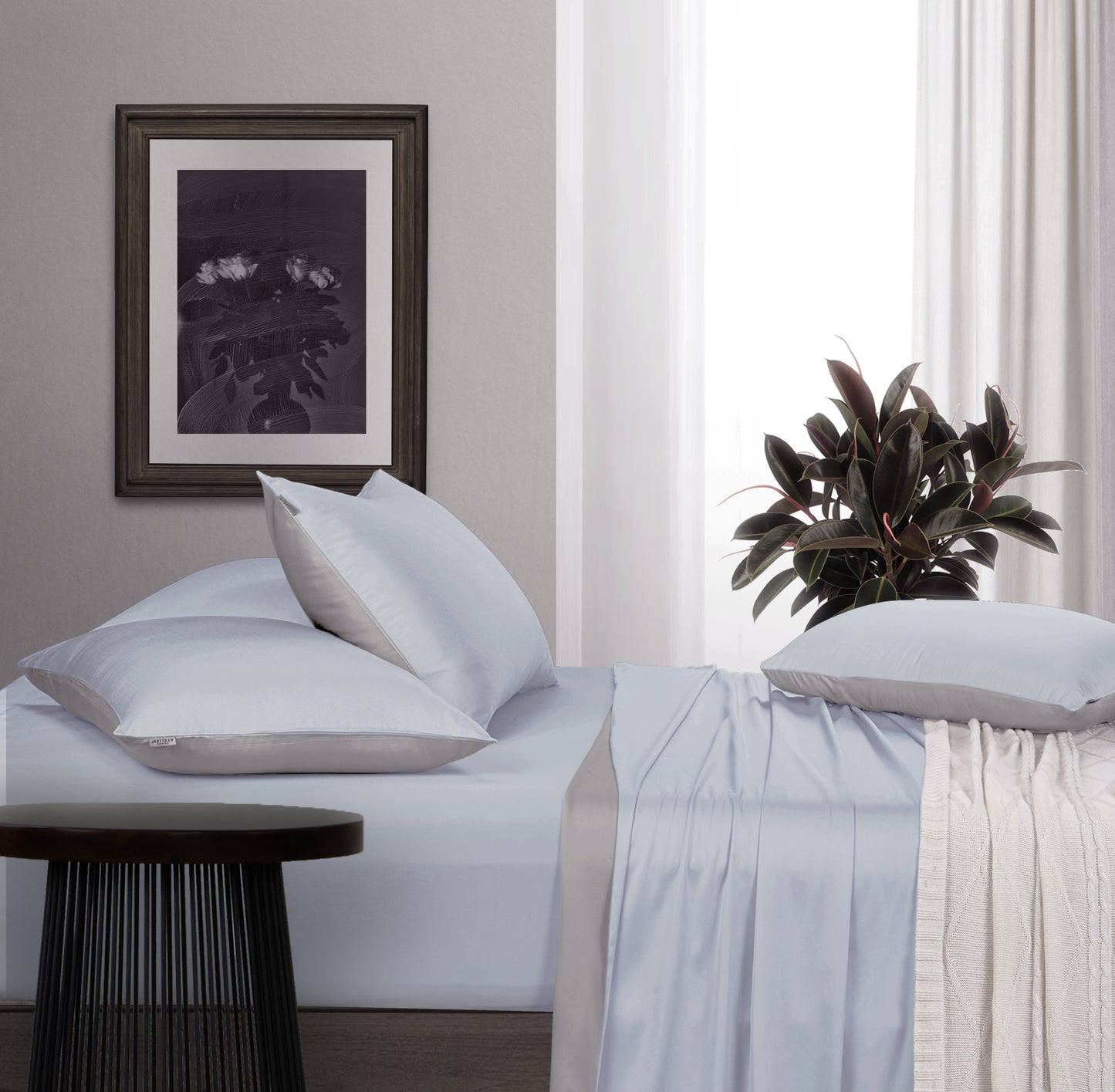 Premium Collection, Bamboo Solid Duo Tone Bed Set