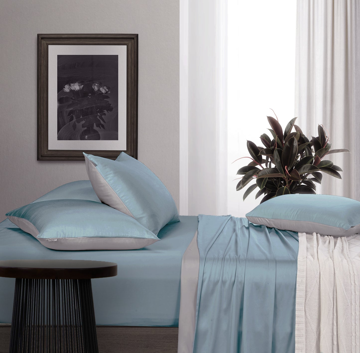 Premium Collection, Bamboo Solid Duo Tone Bed Set