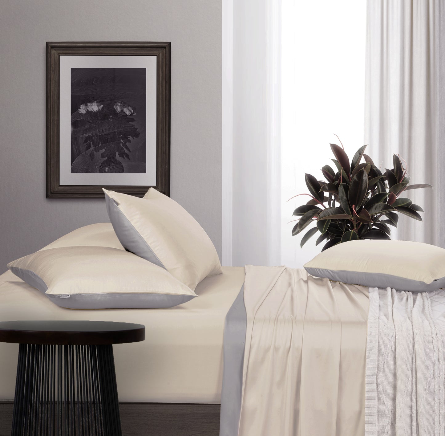 Premium Collection, Bamboo Solid Duo Tone Bed Set