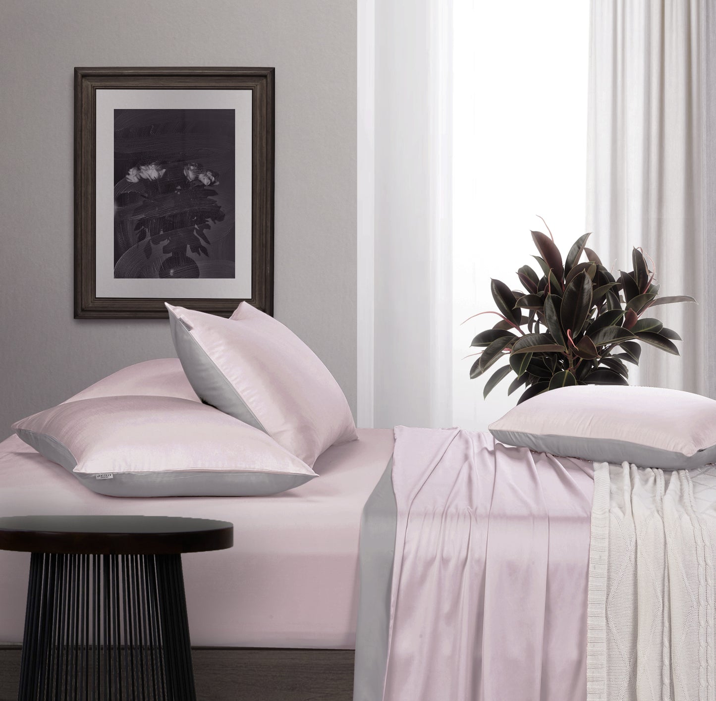 Premium Collection, Bamboo Solid Duo Tone Bed Set