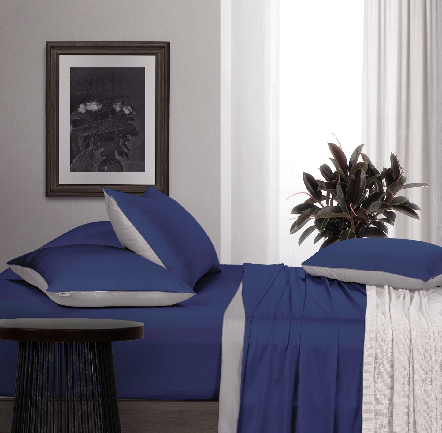 Premium Collection, Bamboo Solid Duo Tone Bed Set