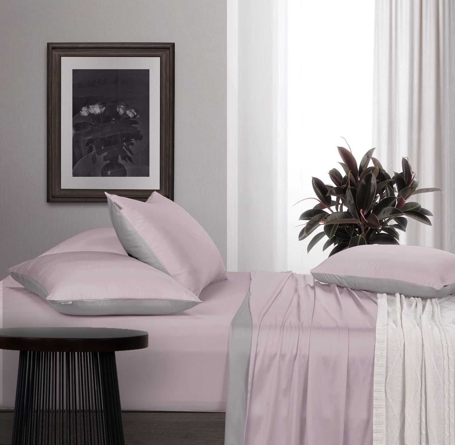 Premium Collection, Bamboo Solid Duo Tone Bed Set