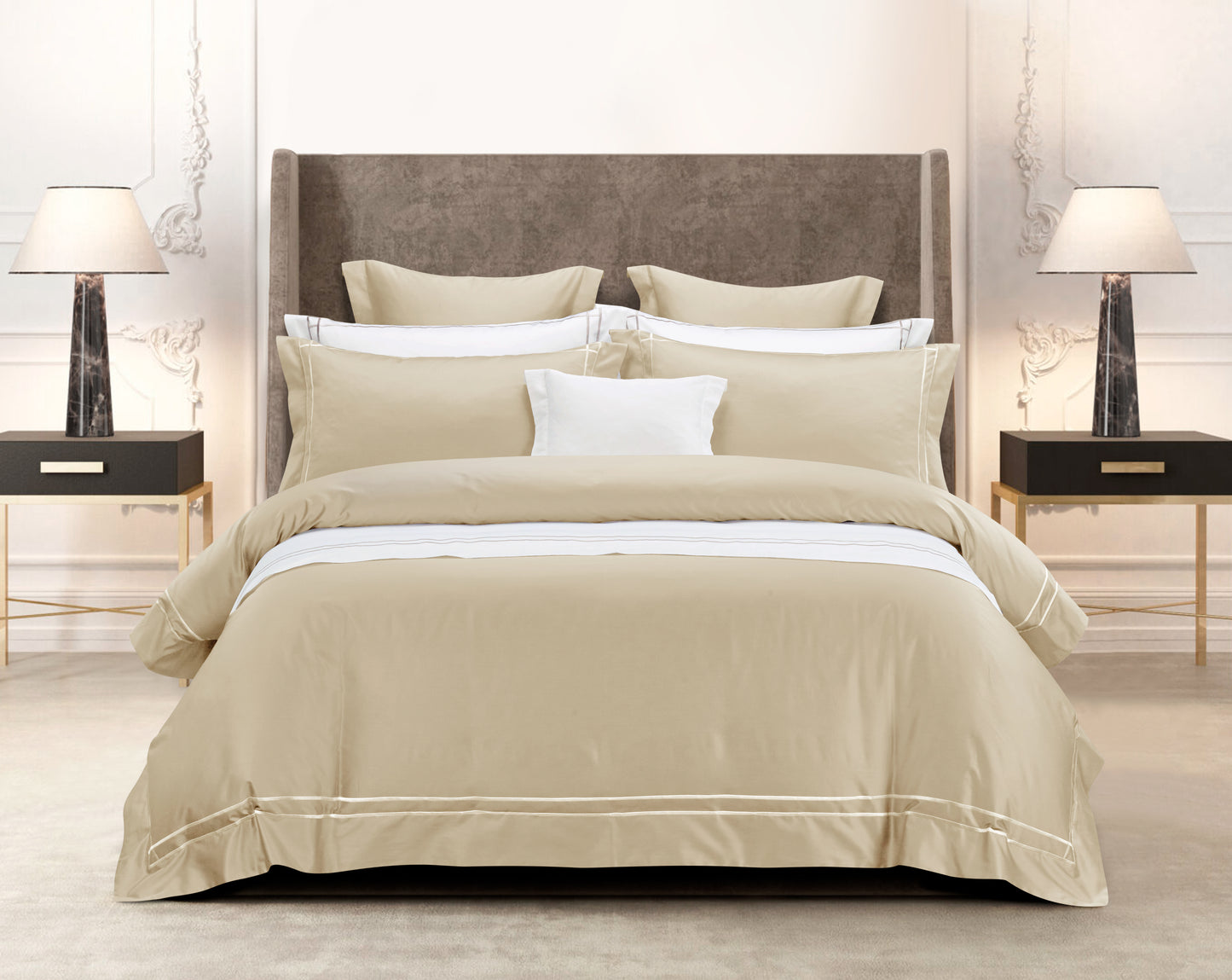 Luxury Collection, Arthur Quilt Cover & Pillow Sham Set